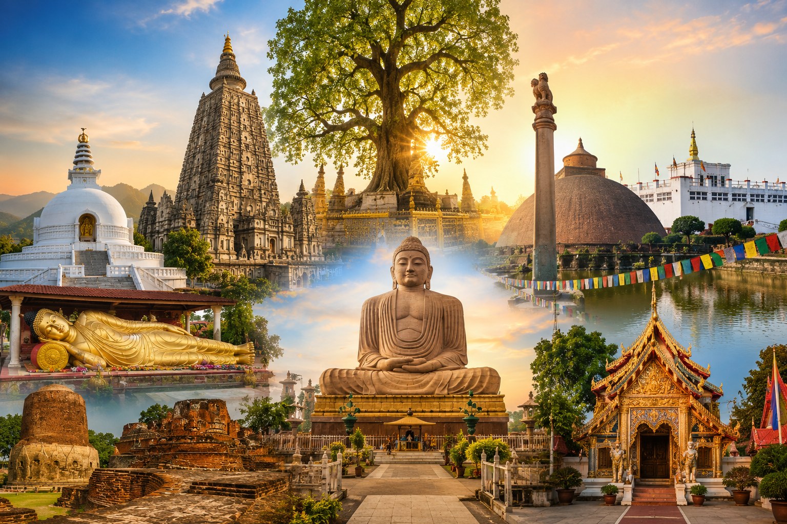 Buddhist Holy Circuit - Sarnath, Kushinagar & Shravasti