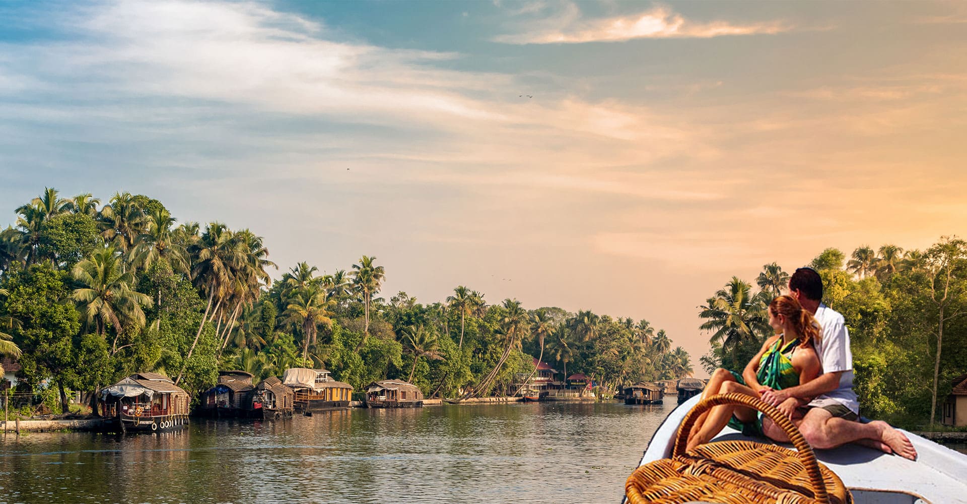 Kerala Honeymoon Sojourn | Hills, Backwaters & Golden Shores